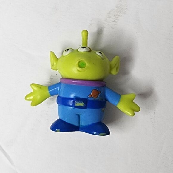 Disneys Toy Story 3 Eyed Green Alien Figure mini - Picture 1 of 5
